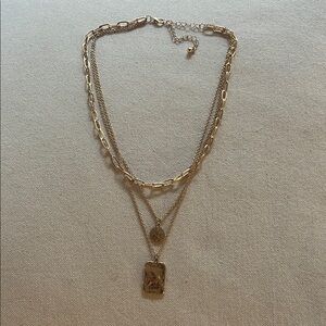 8 Other Reasons Gold Layered Necklace Set